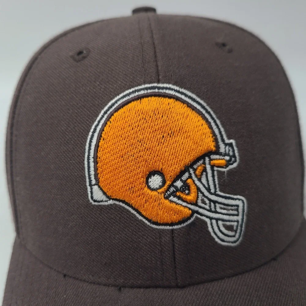 Vintage Cleveland Browns Hat Snapback Twins Enterprise Brown‎ NFL Wool Blend Men
